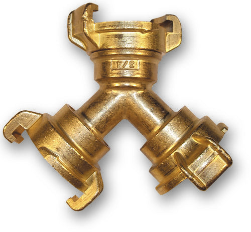 Claw Brass - 3 Way Connector Drip Irrigation Fitting DIY Workshop Accessory