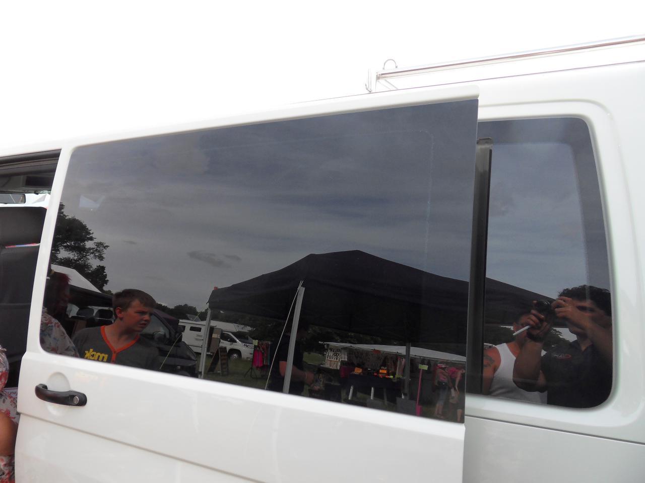 For VW T5 Fixed Side Window Conversion Glass – Limo/Tinted Privacy Glass | Van-X