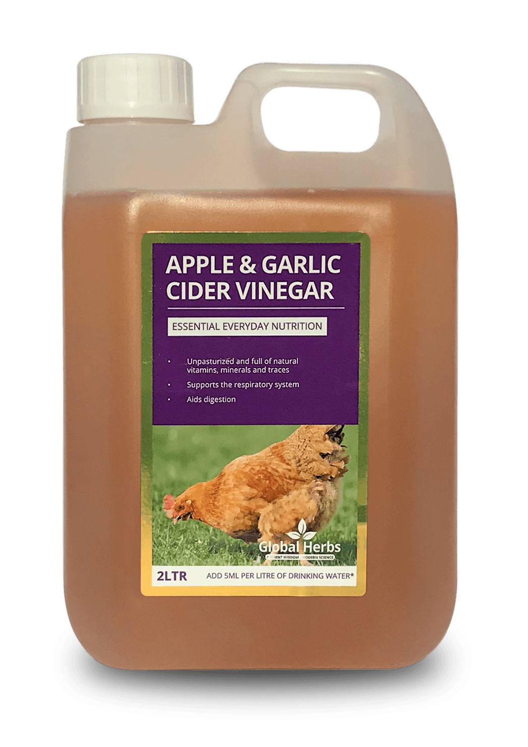 Global H Apple & Garlic Cider Vinegar(C)