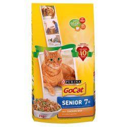 Go-Cat Senior Chicken, Rice and Vegetable, 2kg - Case of 4