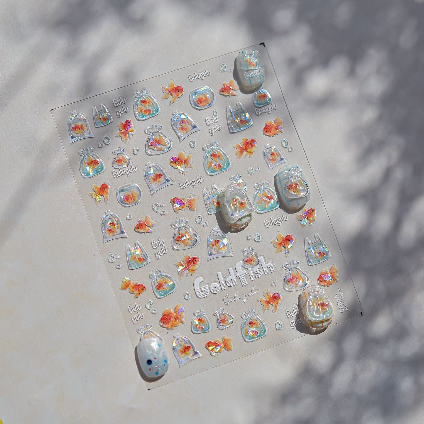 Hello Claws | Goldfish Nail Deco Sticker