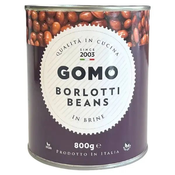 Gomo Borlotti Beans in Brine 800g