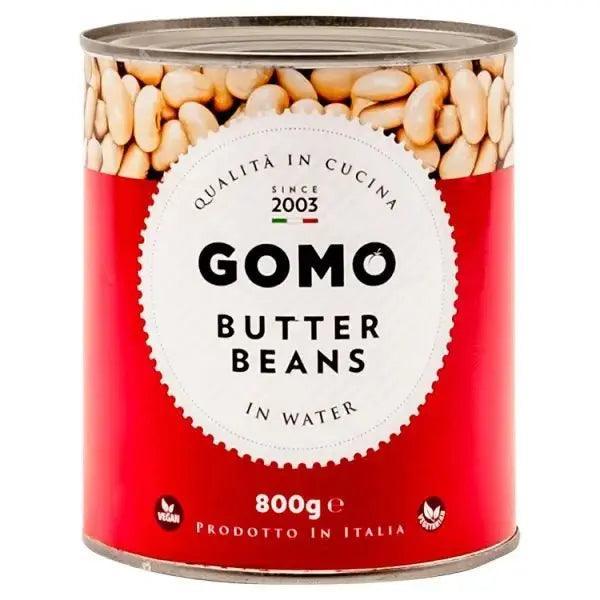 Gomo Butter Beans in Water 800g (Drained Weight 480g)