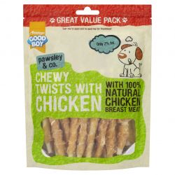 Good Boy Pawsley Chewy Twists Chicken