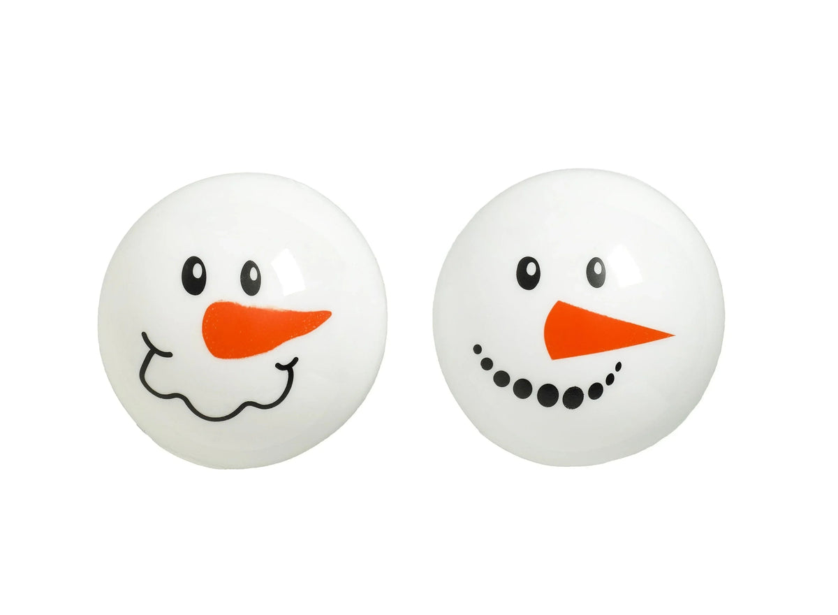 Good Boy Christmas Snowman Faceball
