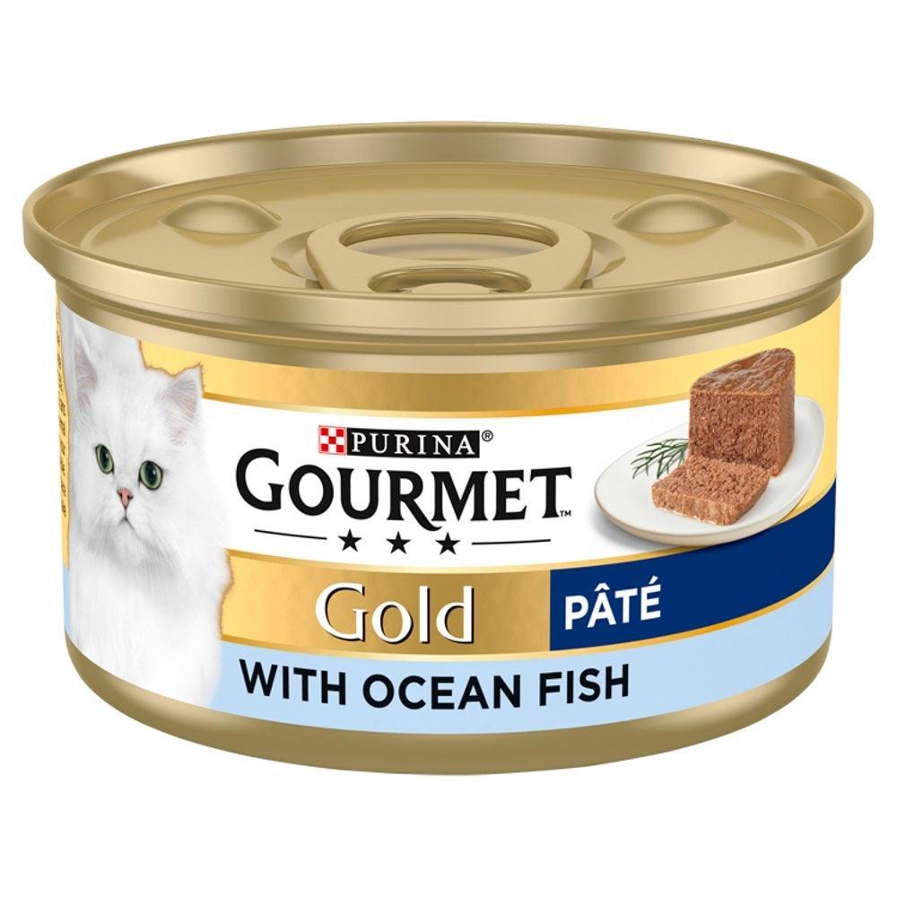 Gourmet Gold Pate with Ocean Fish Cat Food 85g - Case of 12