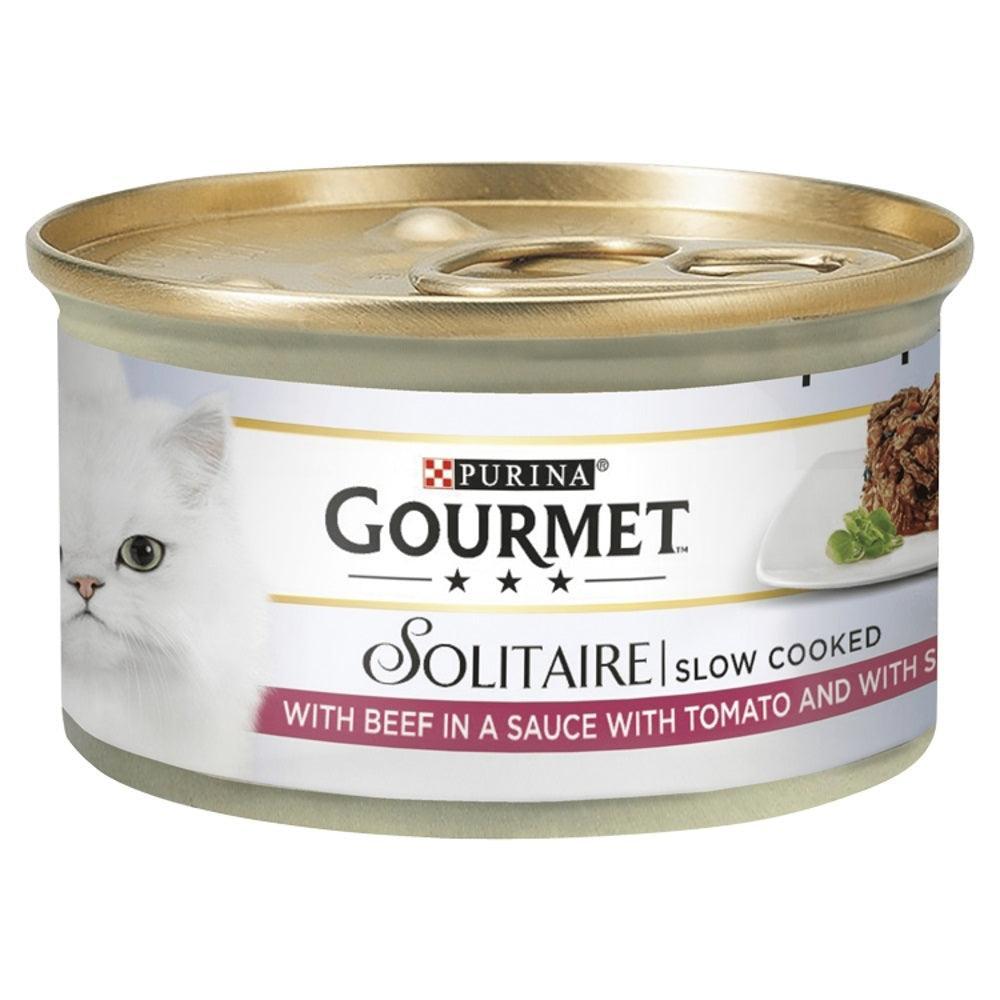 Gourmet Solitaire Slow Cook Beef 85g - Case of 12
