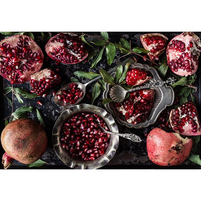 Placemats - Pomegranate in Baking Tray