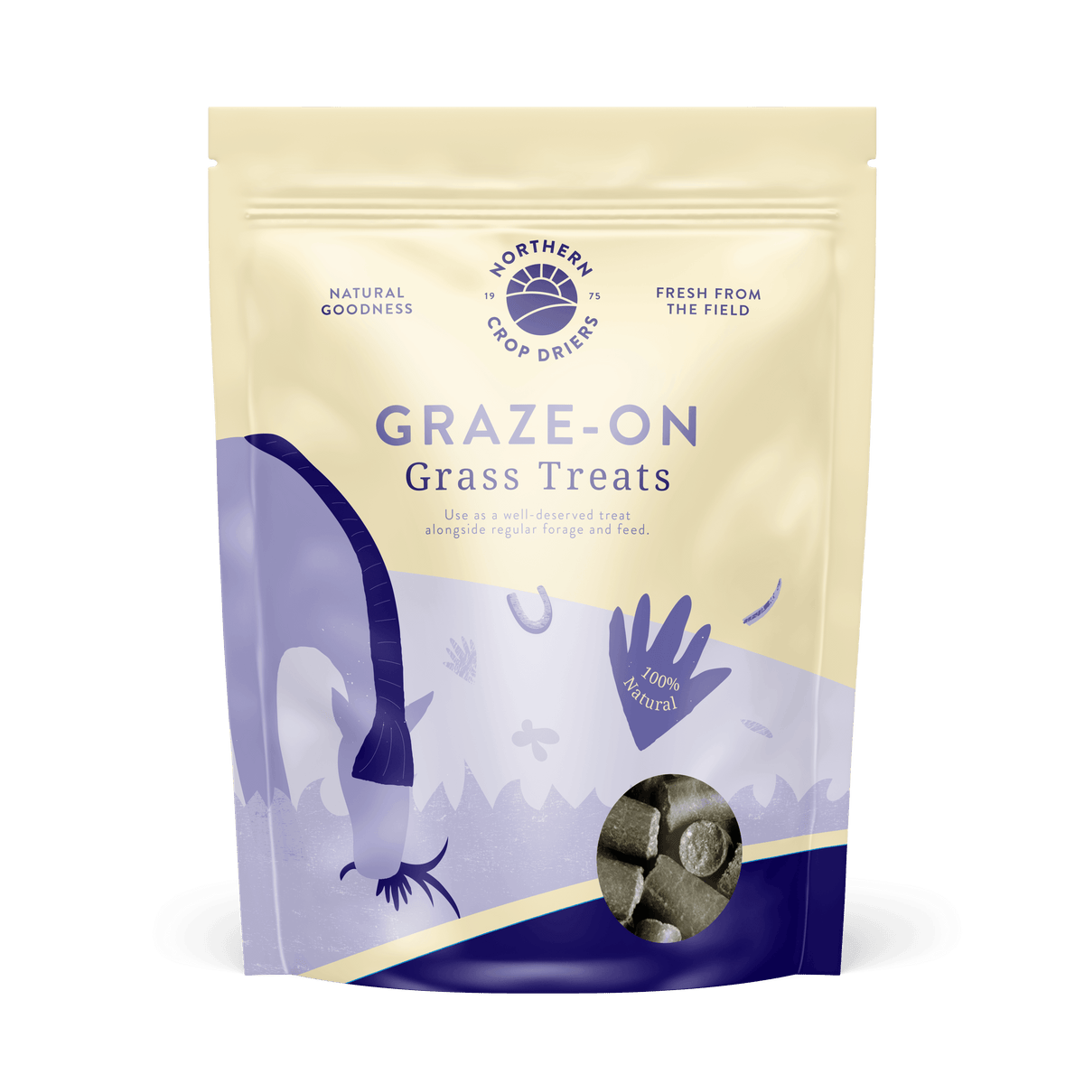 Northern Crop Driers Graze On Grass Treats 2kg - Case of 5