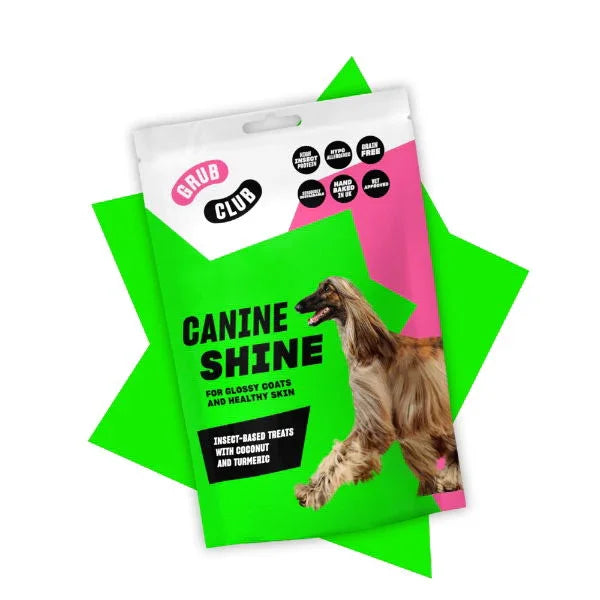 Grub Club Canine Shine Dog Treats 100g