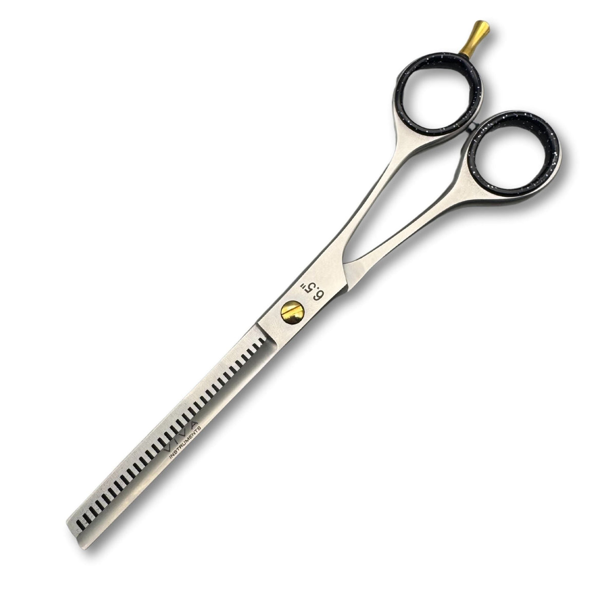 Haircut & Thinning Scissors Set - Silver 6.5 Inch