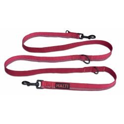 Halti Double End Lead Red