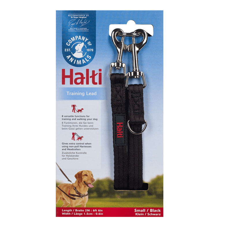 Halti Training Lead Black