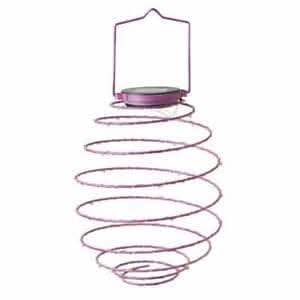 Outdoor Solar Spiral Lights Hanging Lantern Effect