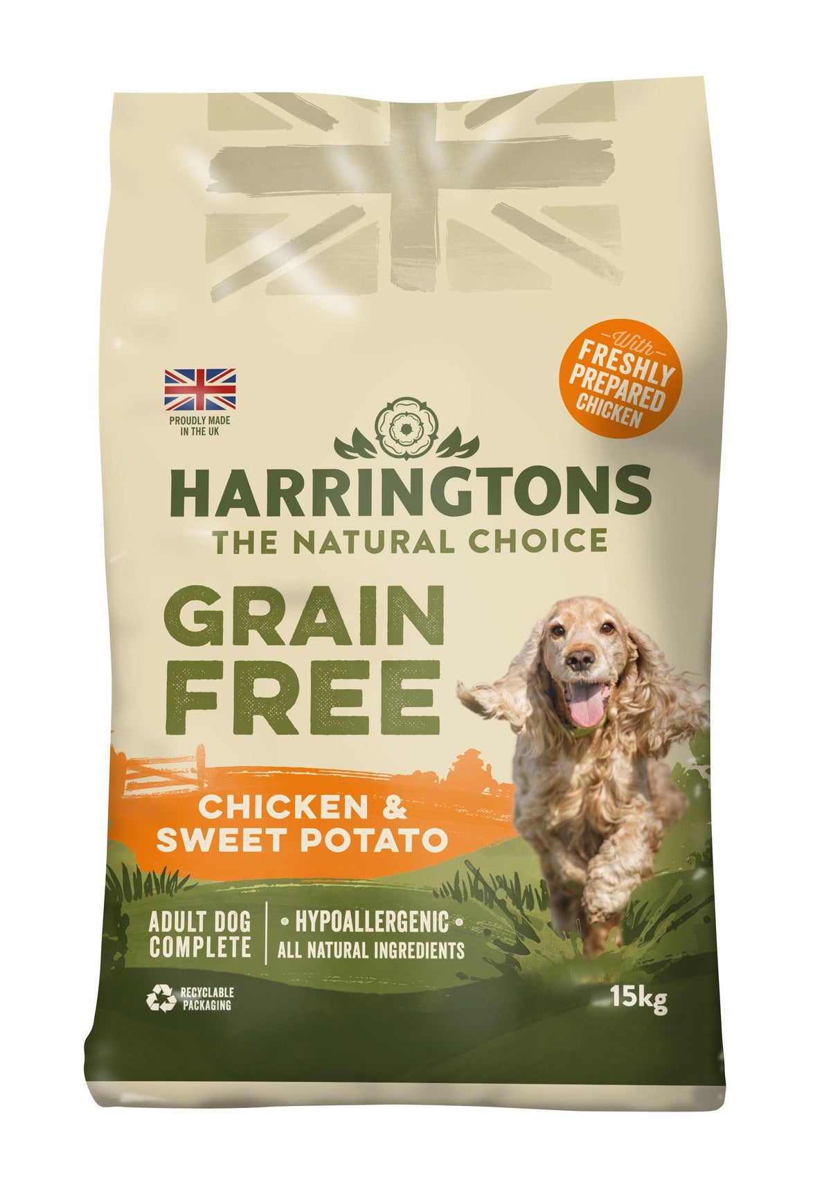 Harringtons Dog Grain Free Chicken 15kg