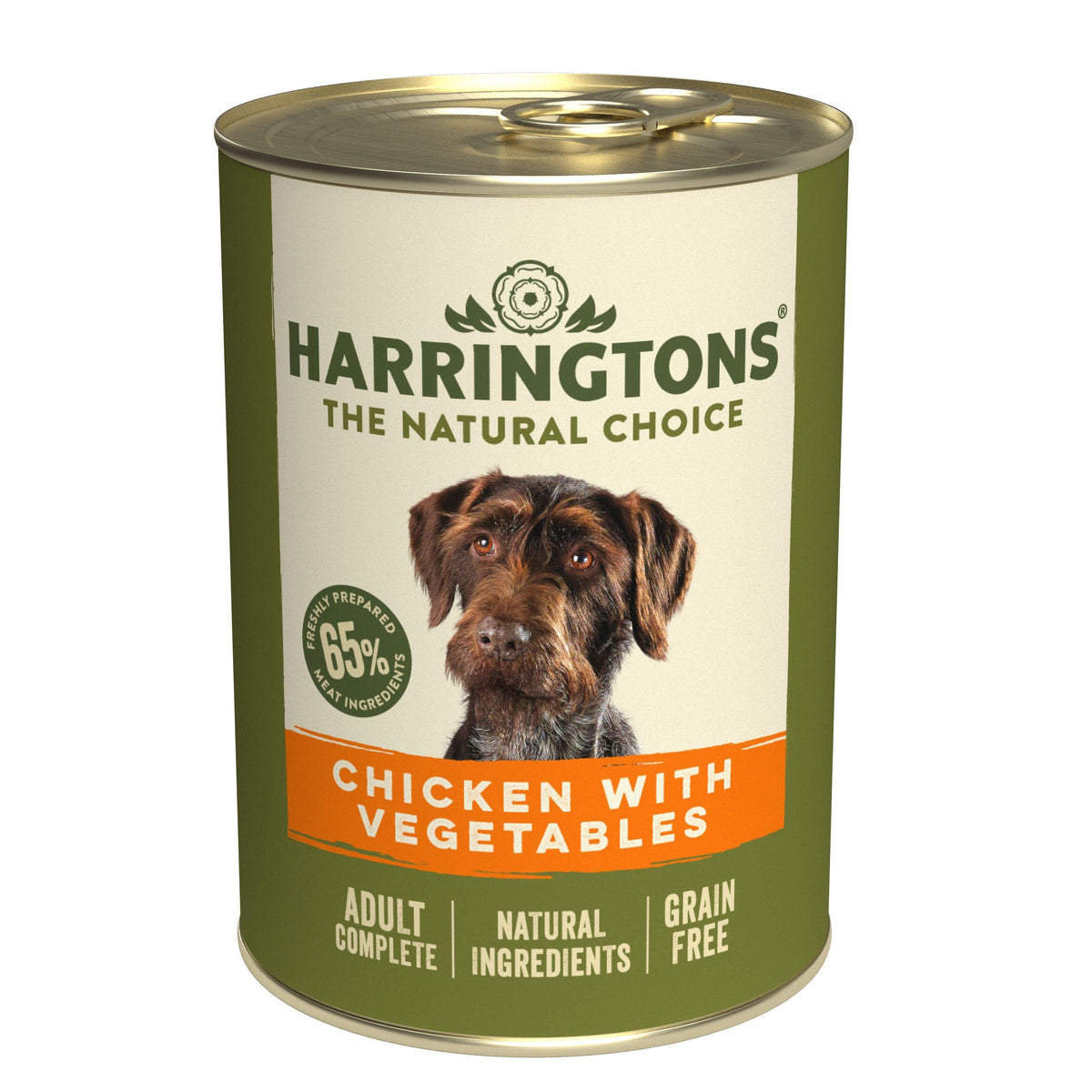 Harringtons Tins Adult Grain Free Chicken with Vegetables 400g - Case of 6