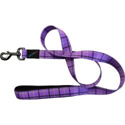 Hem & Boo Check Lead Purple 2.5m
