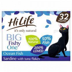 Hi Life Cat Ocean Fish Recipes in Jelly Pouch 32 pack, 70g