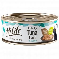 HiLife It's Only Natural Luxury Tuna Loin in sauce 70g