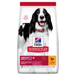 HILL'S SCIENCE PLAN Adult Medium Dry Dog Food Chicken, 14kg