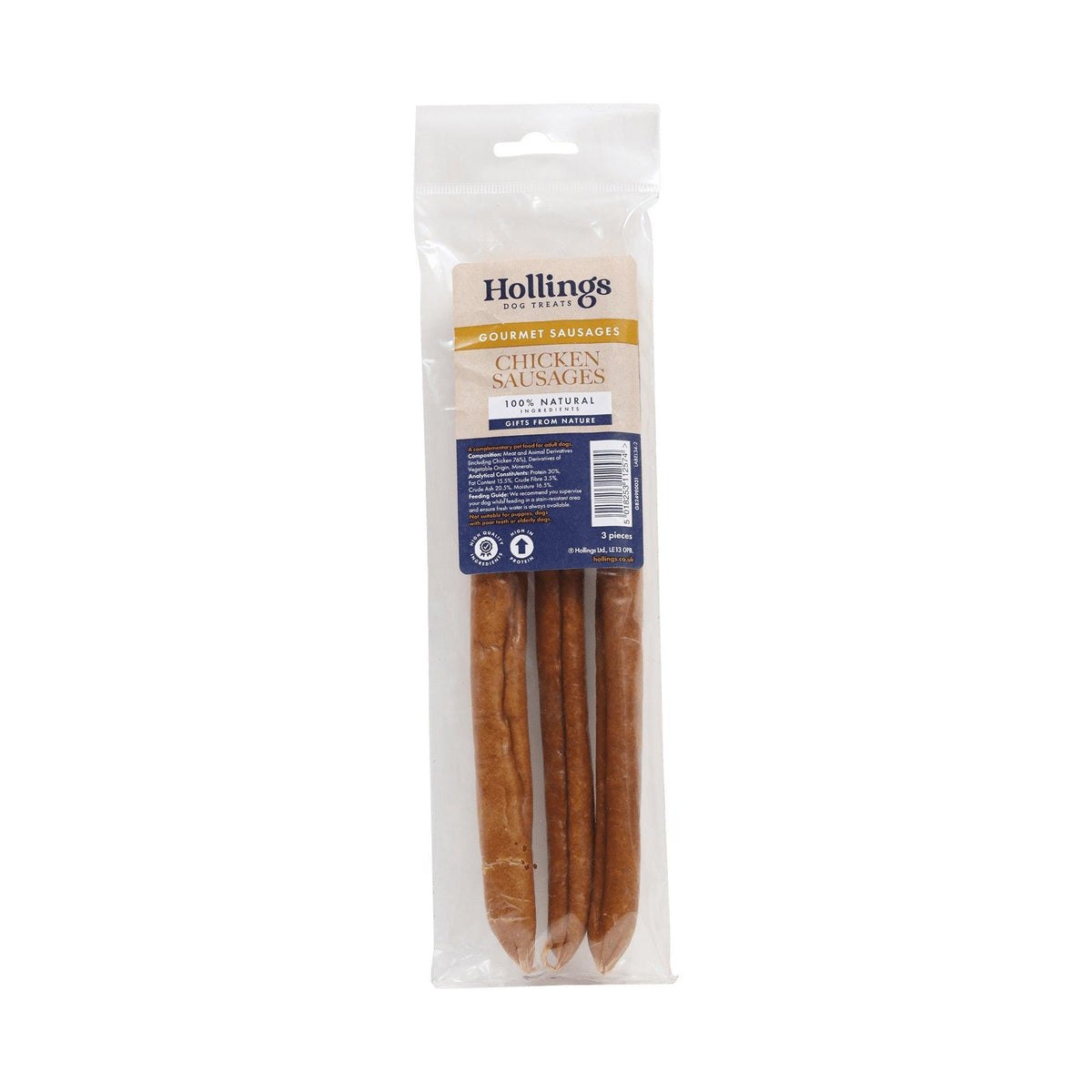 Hollings Chicken Sausage 3 pack - Case of 12