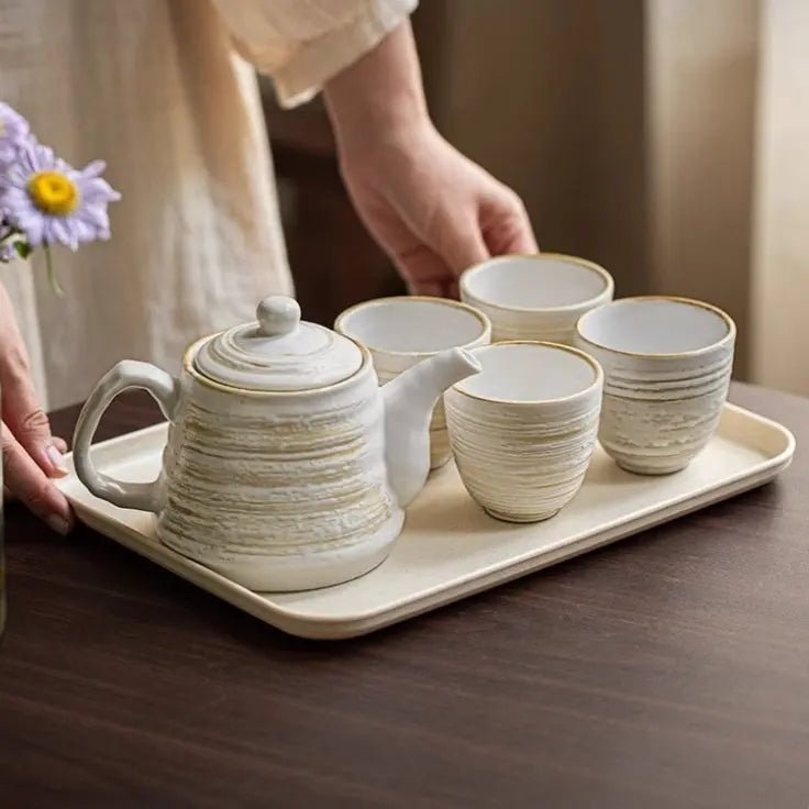 Home Teapot Water Utensils Ceramic Cups