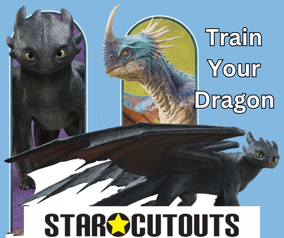 SC4839 Gronckle Sailboard How To Train Your Dragon Live Action Cardboard Cut Out Height 182cm