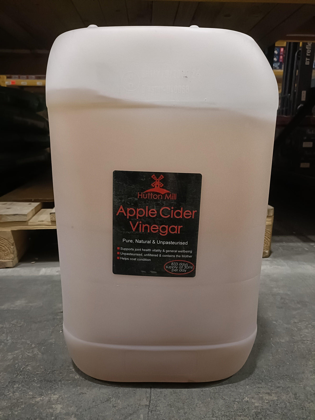 Hutton Mill Apple Cider Vinegar 25L
