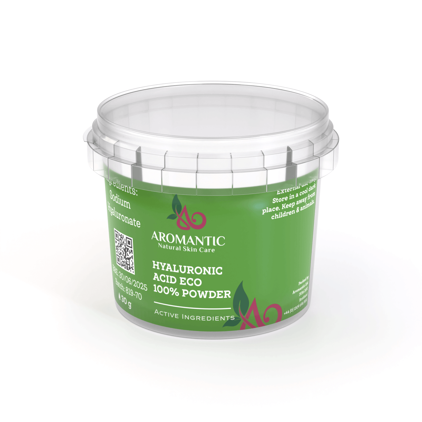 Hyaluronic Acid Eco 100% Powder