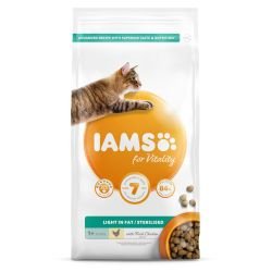 IAMS for Vitality Light in fat Sterilised Cat Food with Fresh chicken