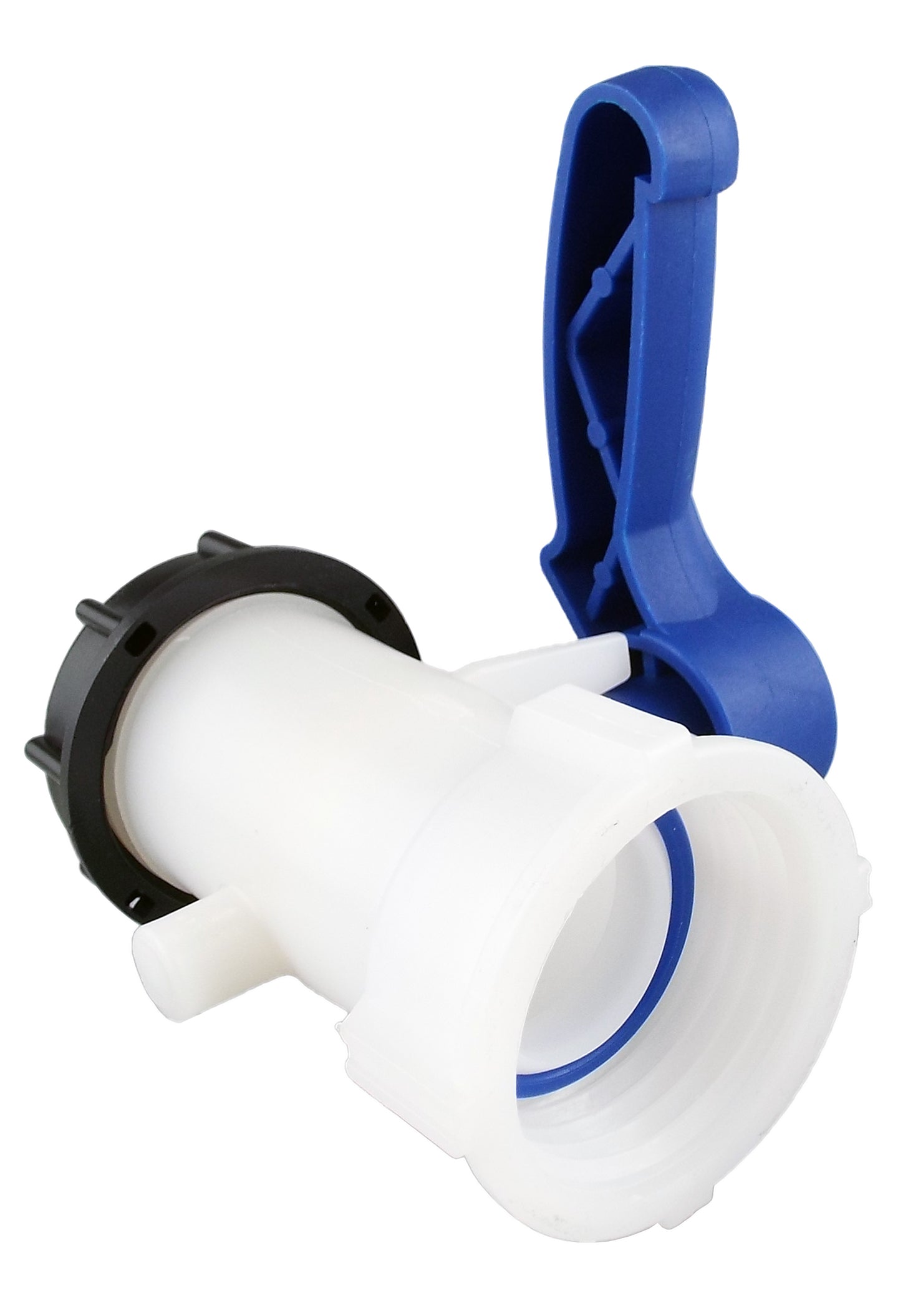 IBC 2” S60X6 Valve with IBC S60X6 – 1.5” Camlock Fitting and 1.5” Type C Camlock