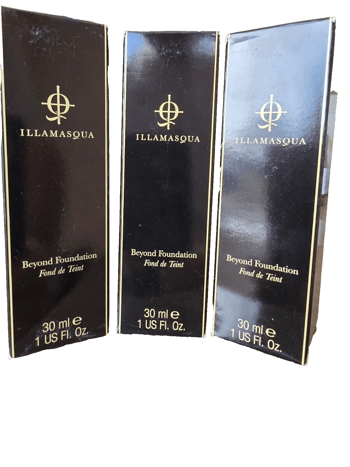 Illamasqua Beyond Foundation DR1 3x30ml - Lightweight, Dewy, Hydrating Free P&P
