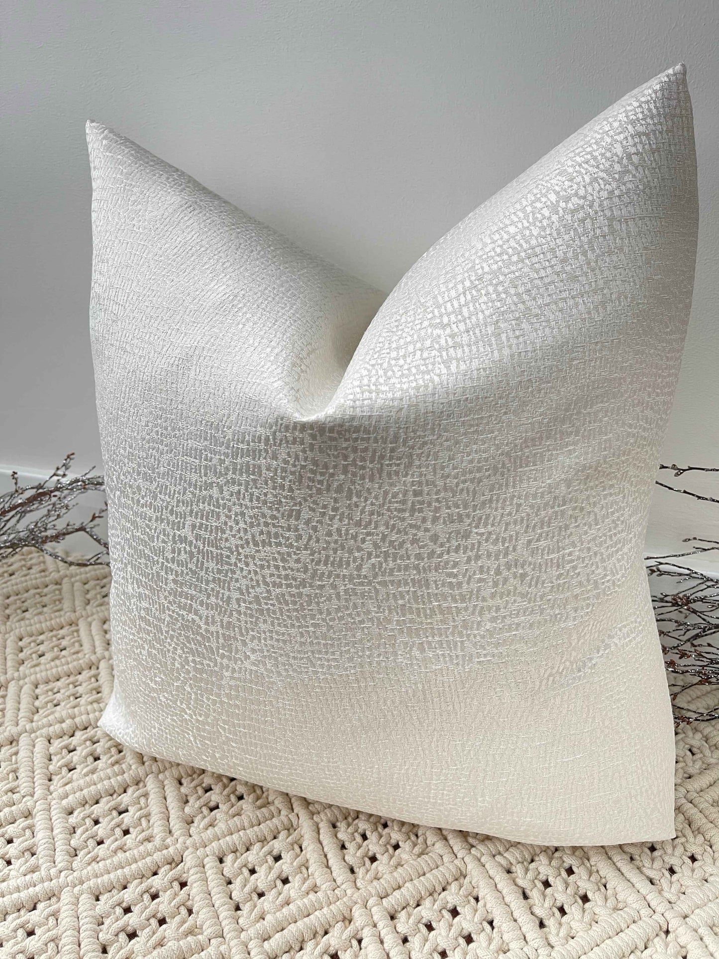 The Couture Cushion - The Ivory Vera - Style No. 26