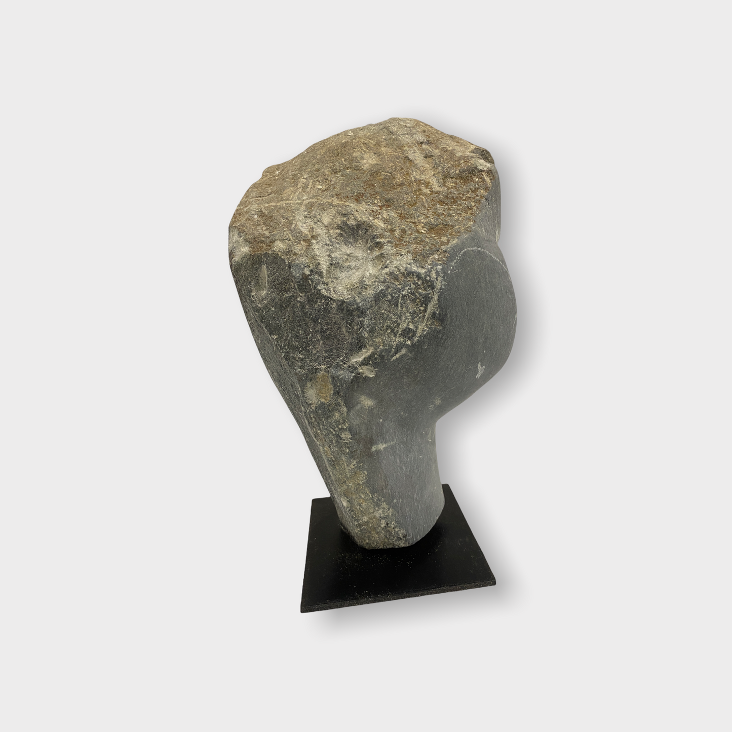 Stone head sculpture by Rizimu Chiwawa Zimbabwe (3116)