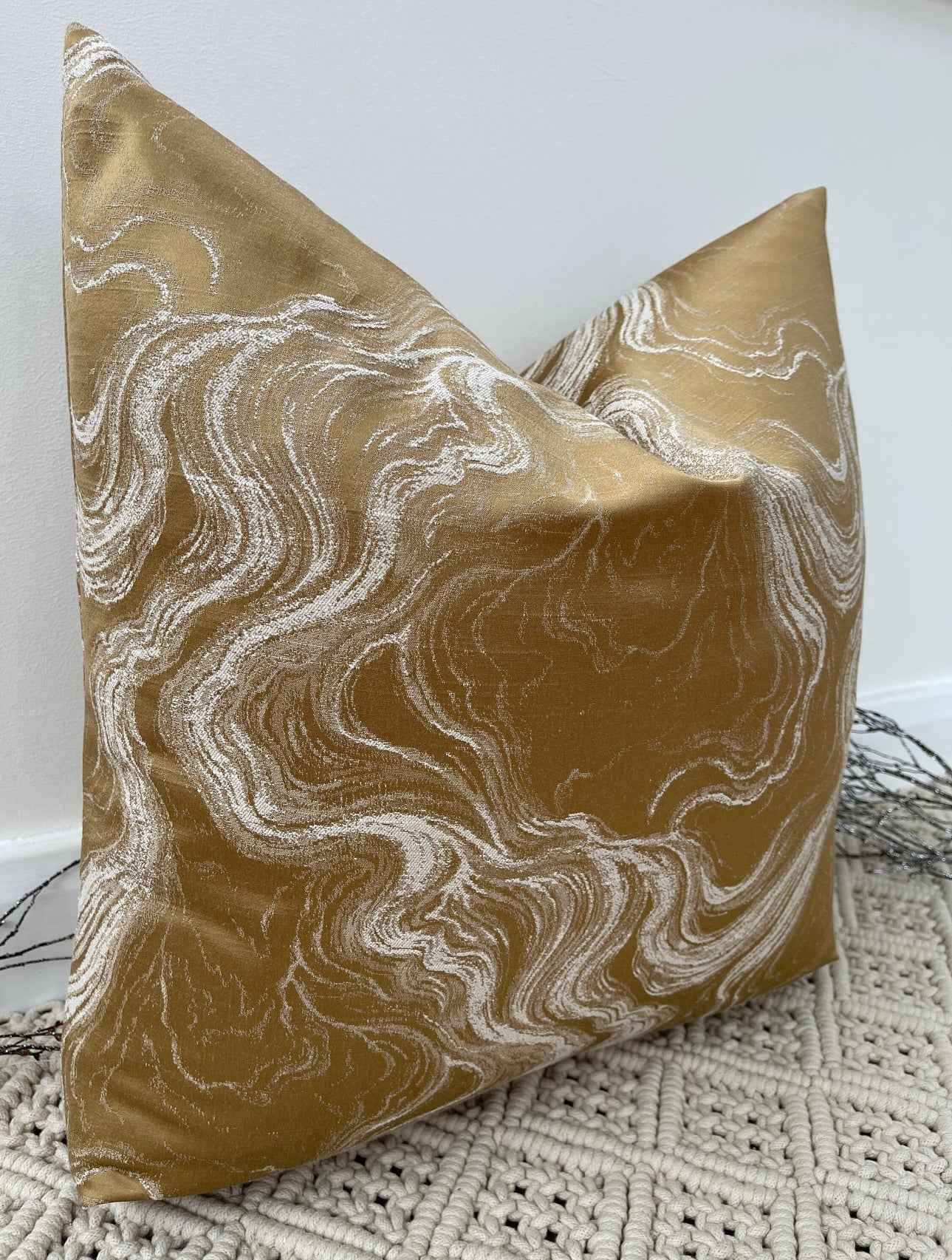 The Couture Cushion - The Deep Gold Diane - Style No. 104