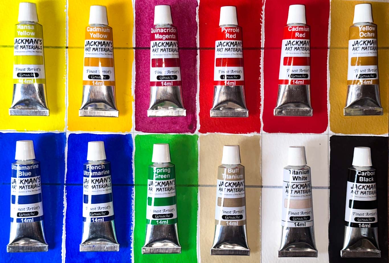 Yellow Ochre Artist Gouache