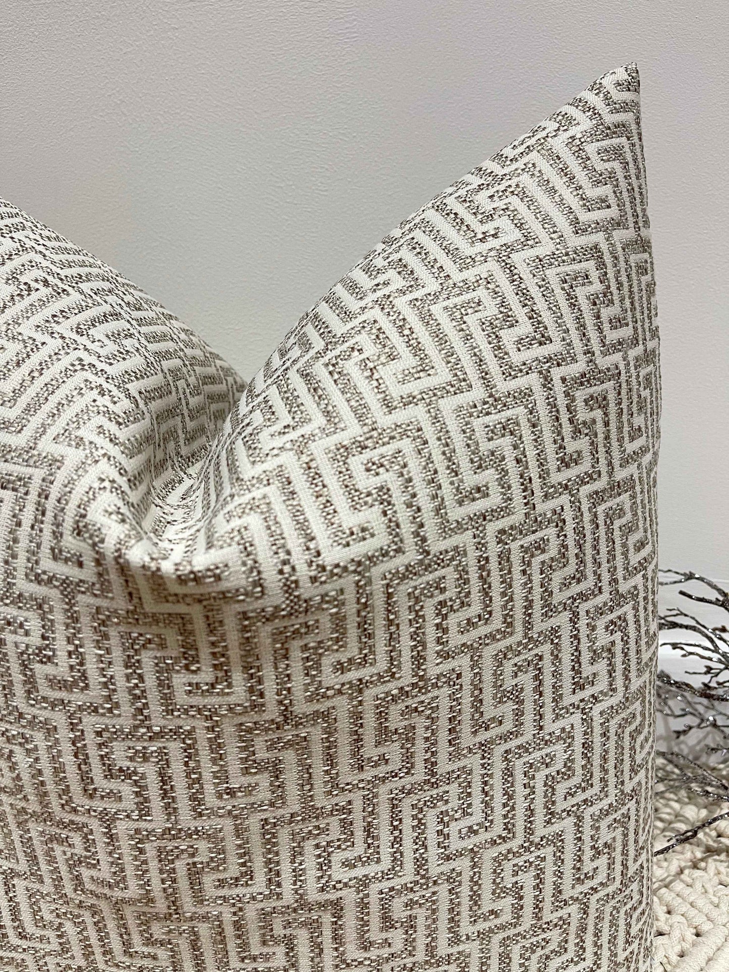 The Couture Cushion - The Taupe Mattox - Style No. 79