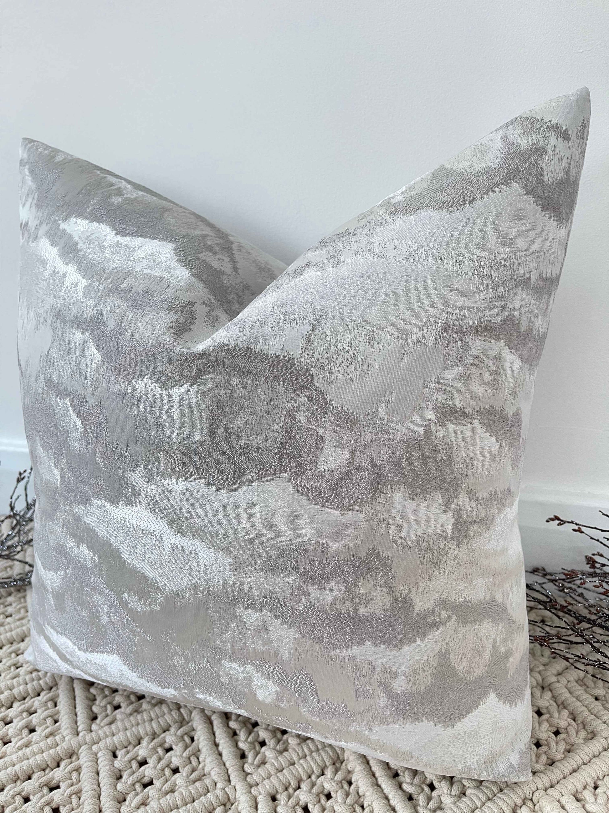 The Couture Cushion - The Silver Vestige - Style No. 97