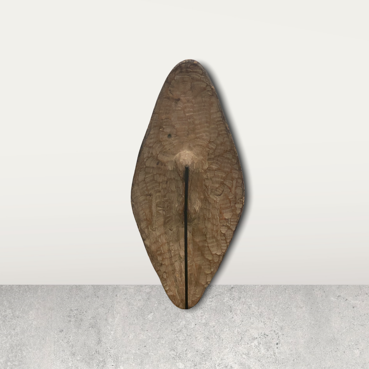 Cameroon Shield - Tall diamond white
