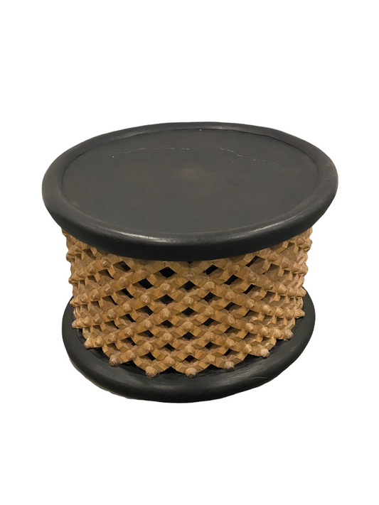 Bamileke Table - (126.2) Black & Natural