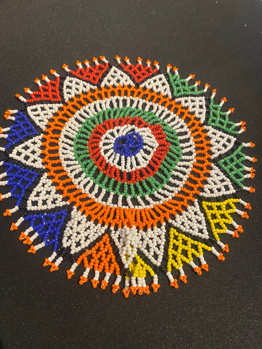 Beaded placemat L - South Africa