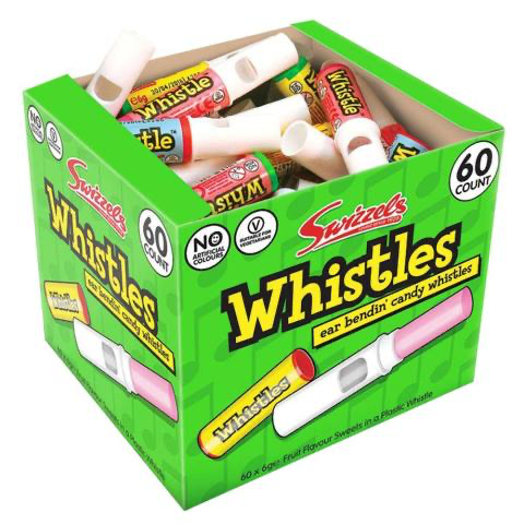 Swizzles whistles