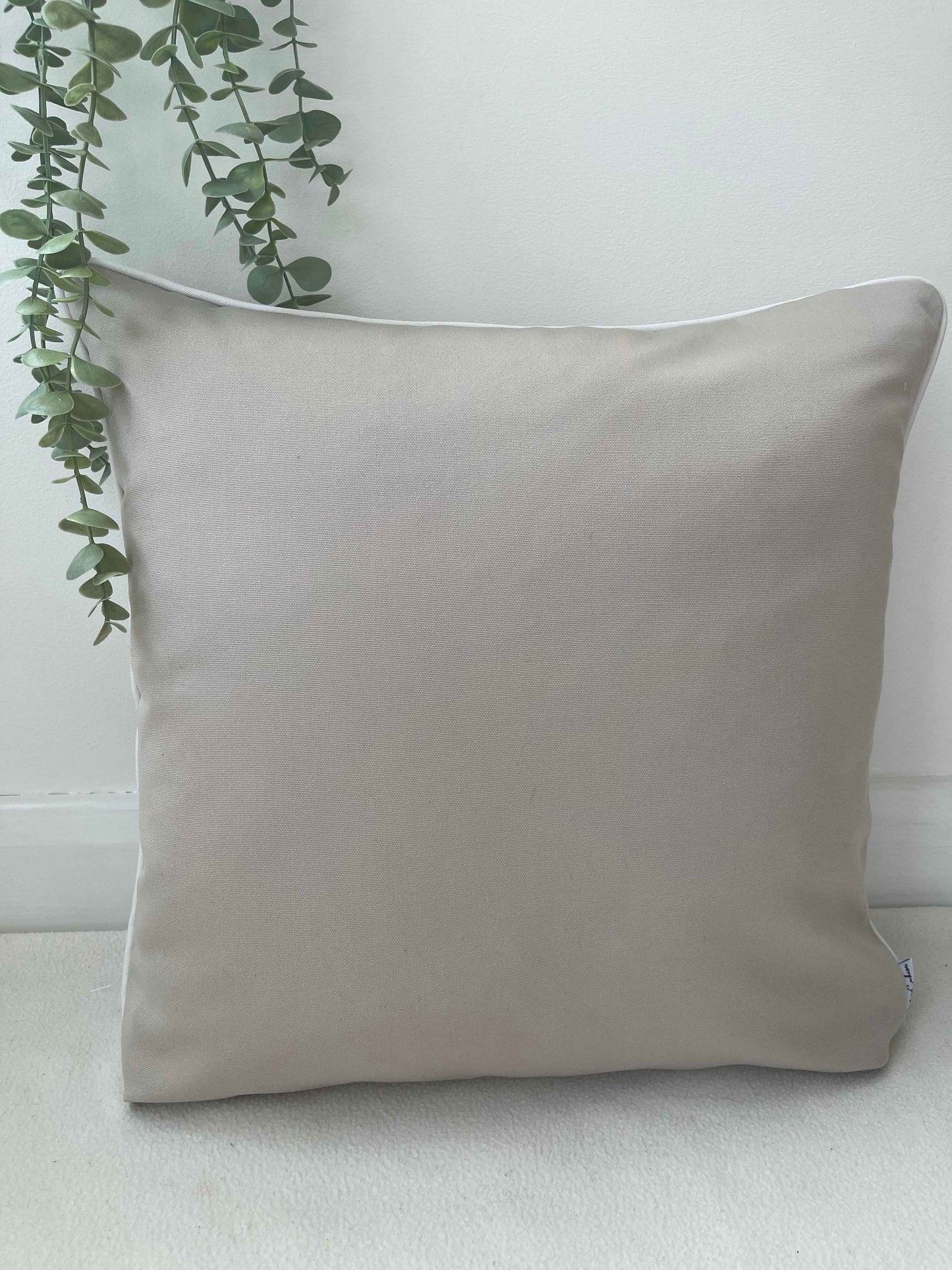 The Couture Cushion - The Outdoor Taupe McDermott - Style No. 60