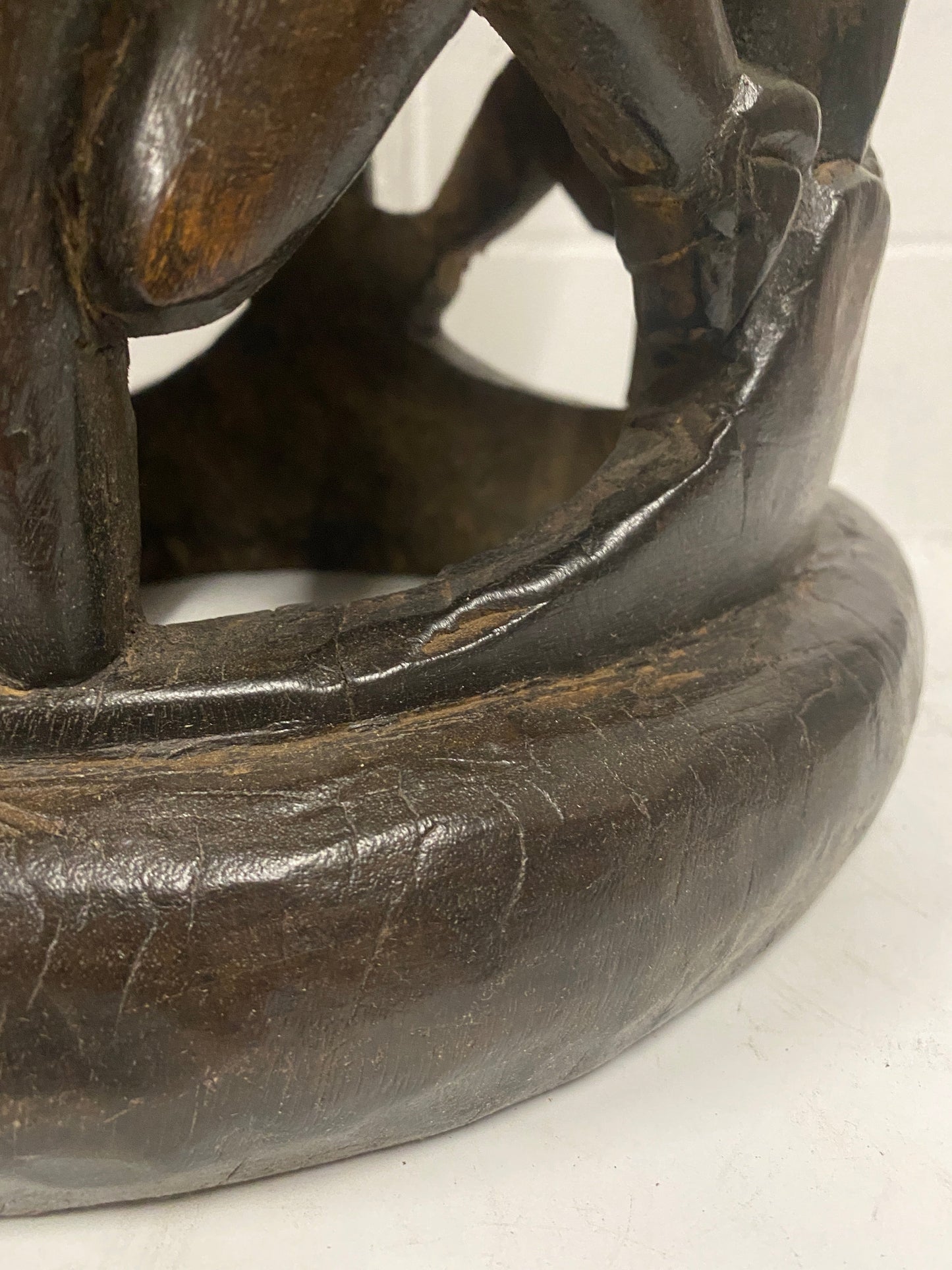 Baule stool - Hand carved - Ivory Coast (85.3)