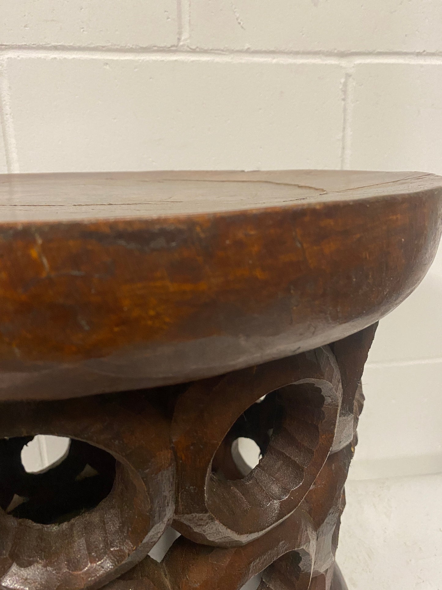 Vintage Bamileke Stool - (87.2)