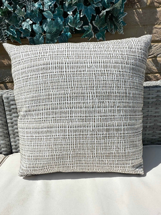 The Couture Cushion - The Outdoor Beige Jacquard - Style No. 146
