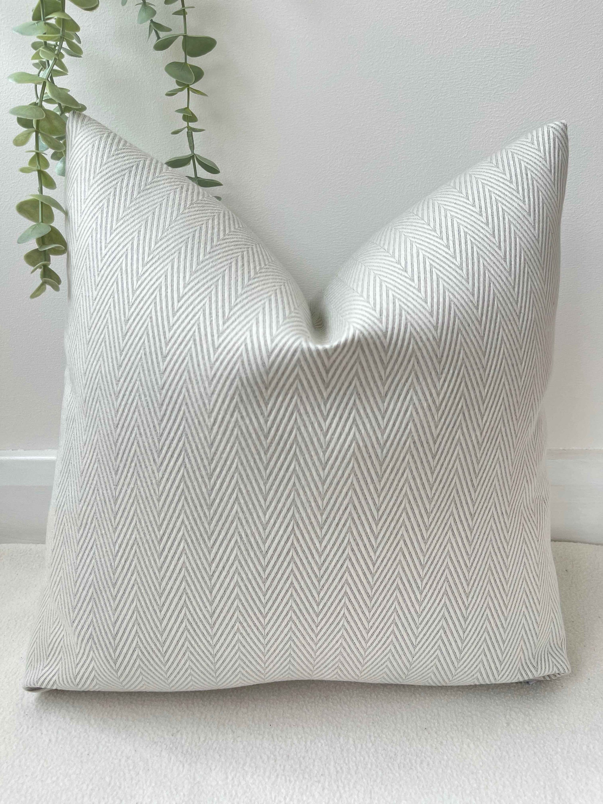 The Couture Cushion - The Outdoor Grey Kady - Style No. 22