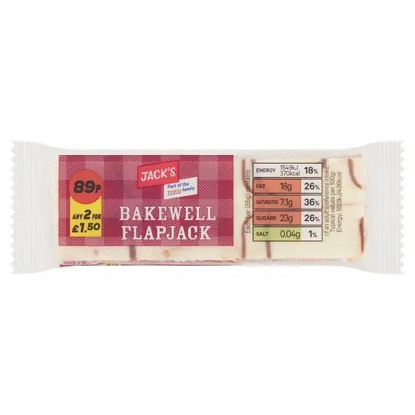 Jack's Bakewell Flapjack 85g (Case of 12)
