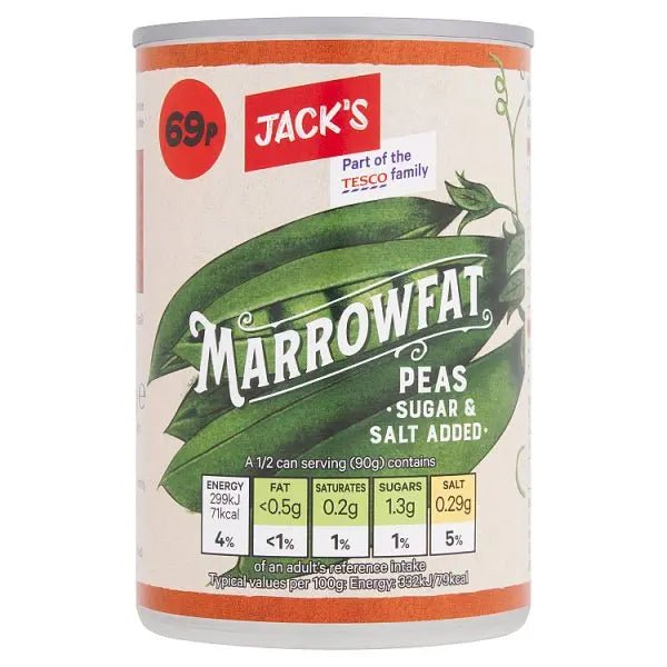 Jack's Marrowfat Peas 300g (Case of 12)