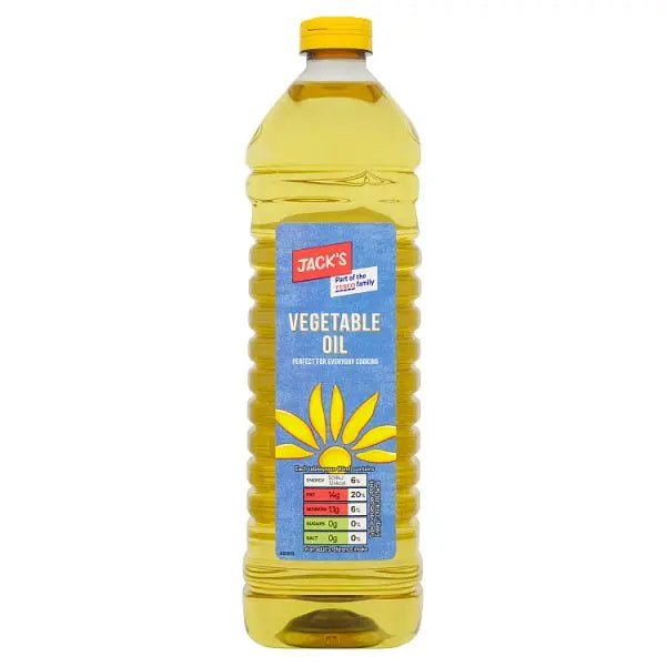 Jack's Vegetable Oil 1L (Case of 6)